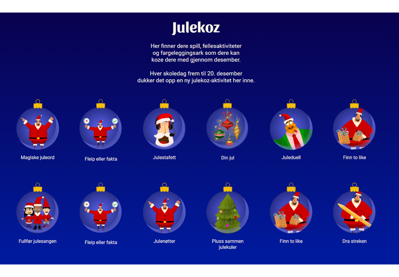 Lærerveiledning / Julekalender 2024 / Salaby Skole